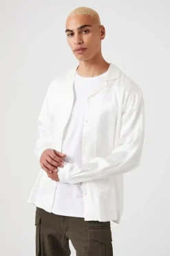 Floral Print Satin Shirt