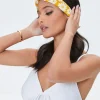 Floral Print Twisted Headwrap
