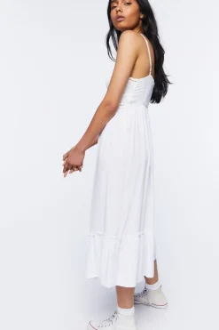 Flounce Cami Midi Dress