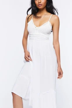 Flounce Cami Midi Dress