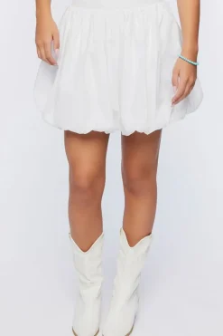 Flounce Ruffle Mini Skirt