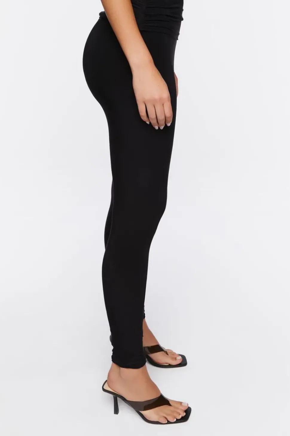 Foldover High-Rise Pants