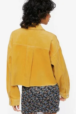 Frayed Corduroy Shacket