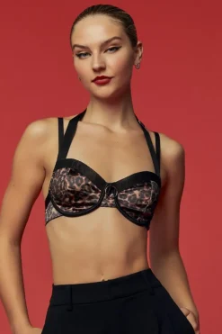 Fredericks Of Hollywood Leopard Bra