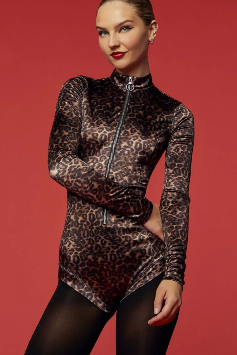 Fredericks Of Hollywood Leopard Bodysuit