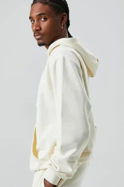 French Terry Drawstring Hoodie