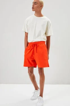 French Terry Drawstring Shorts