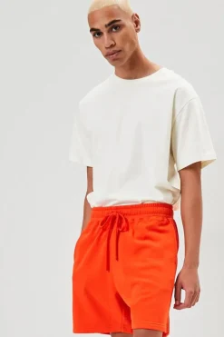 French Terry Drawstring Shorts