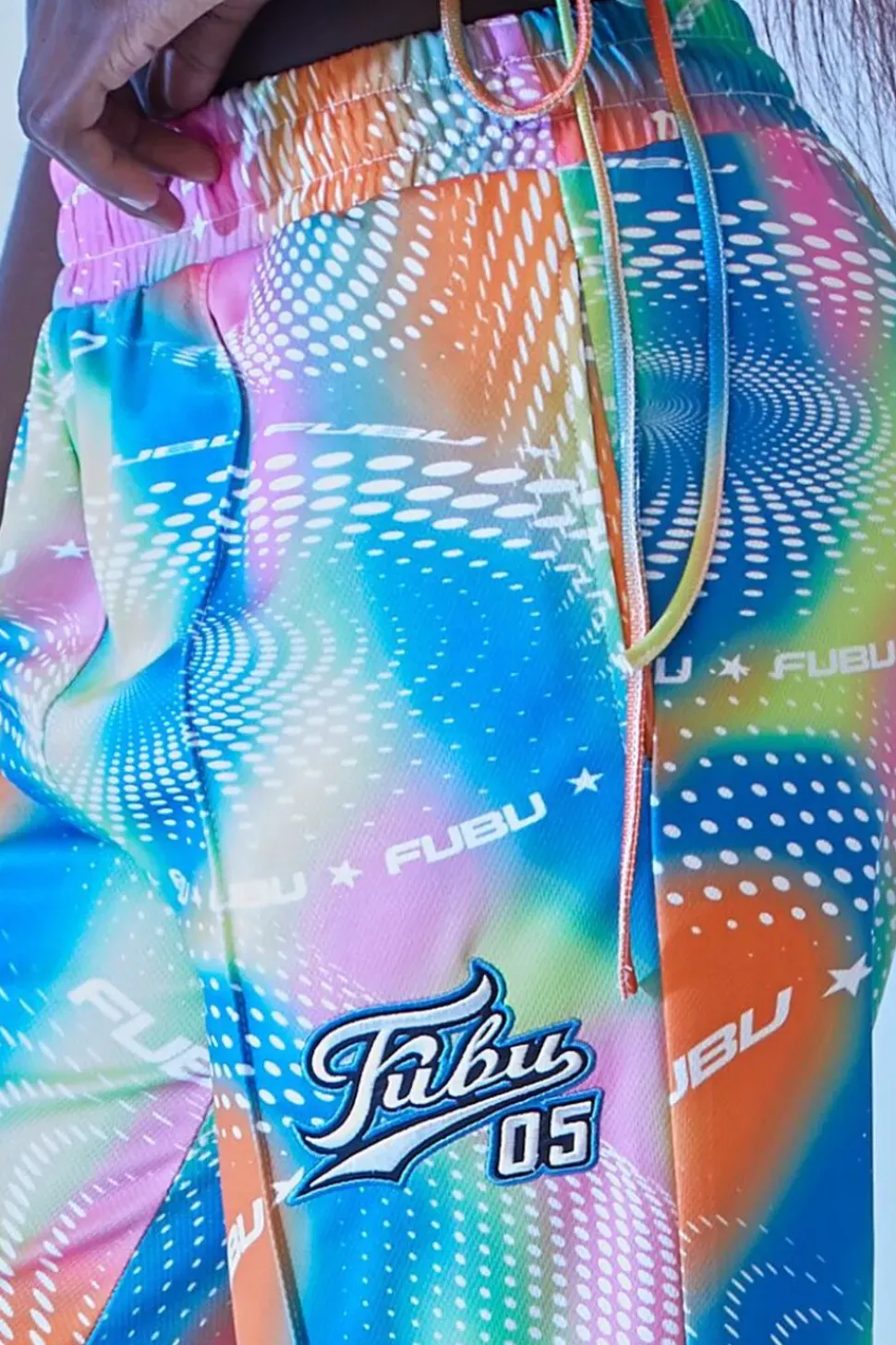 Fubu Abstract Print Pants