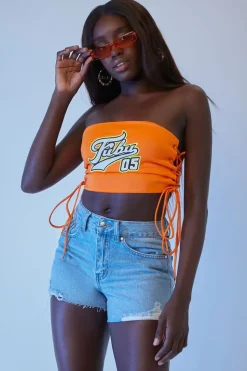 Fubu Denim Raw-Cut Shorts