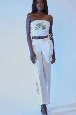 Fubu Embroidered Mesh Pants