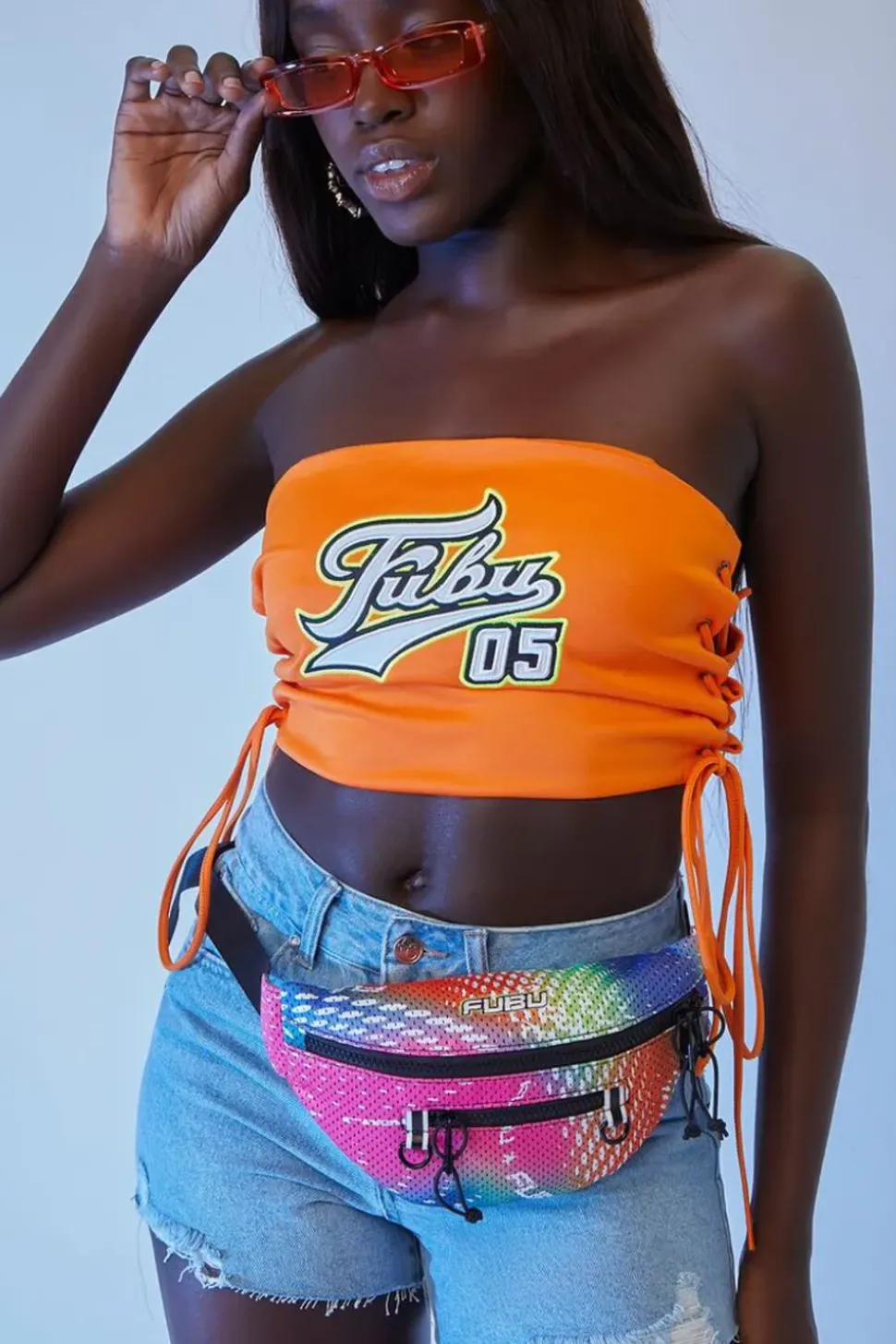 Fubu Rainbow Fanny Pack