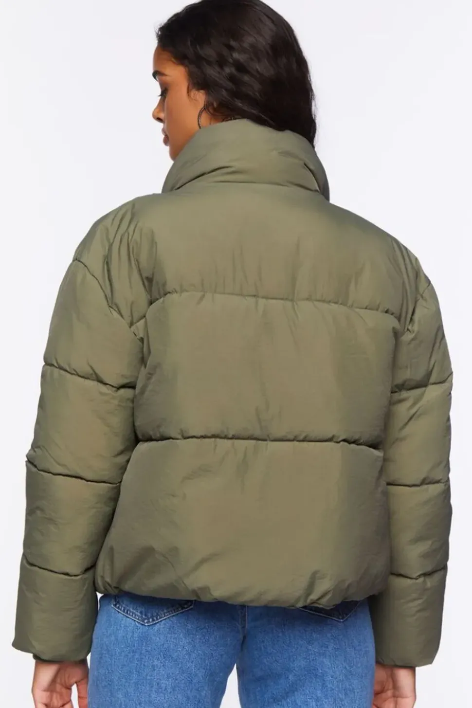 Funnel Neck Puffer Jacket