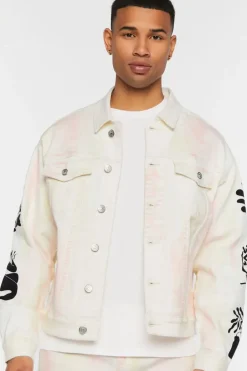Galleria Quarta Graphic Trucker Jacket