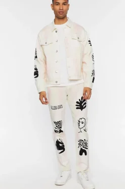 Galleria Quarta Graphic Trucker Jacket