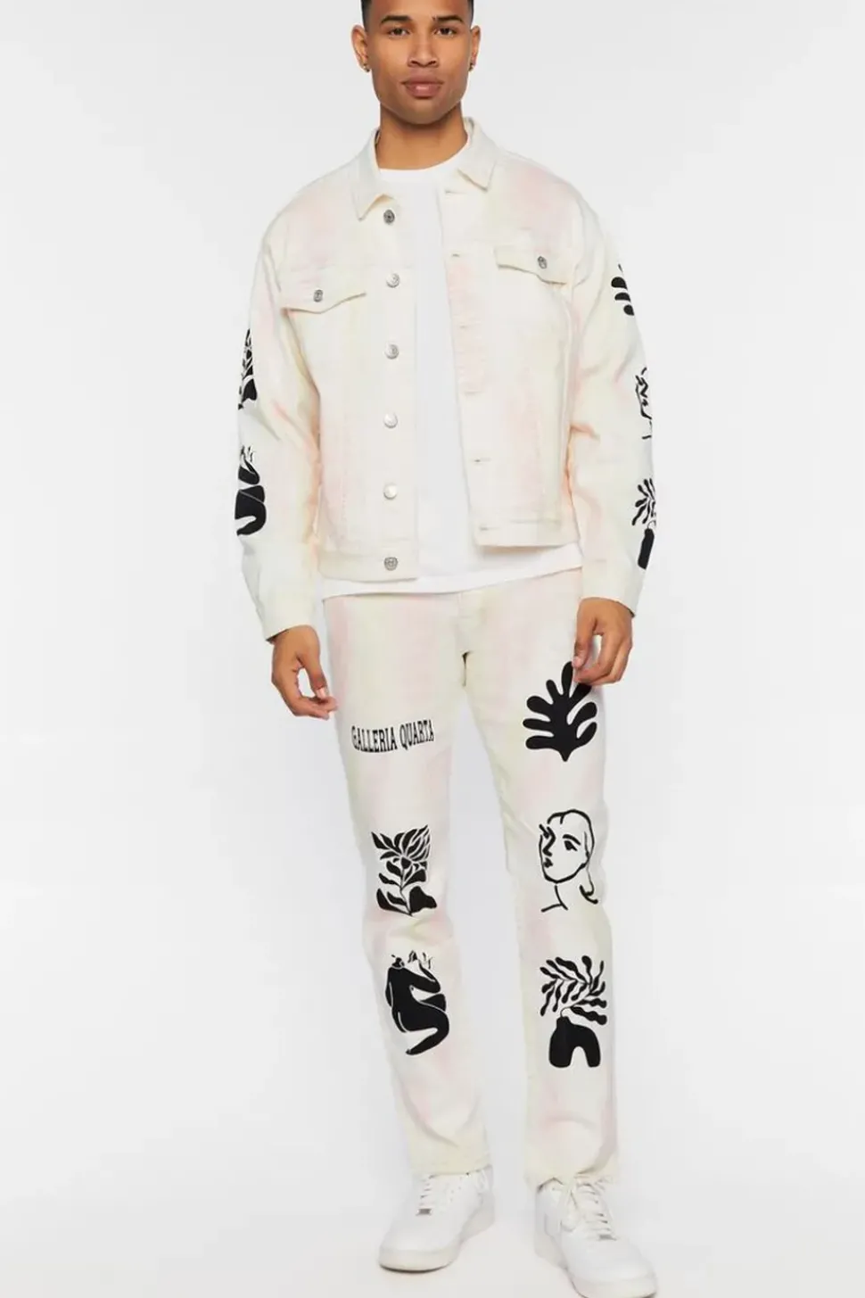 Galleria Quarta Graphic Trucker Jacket