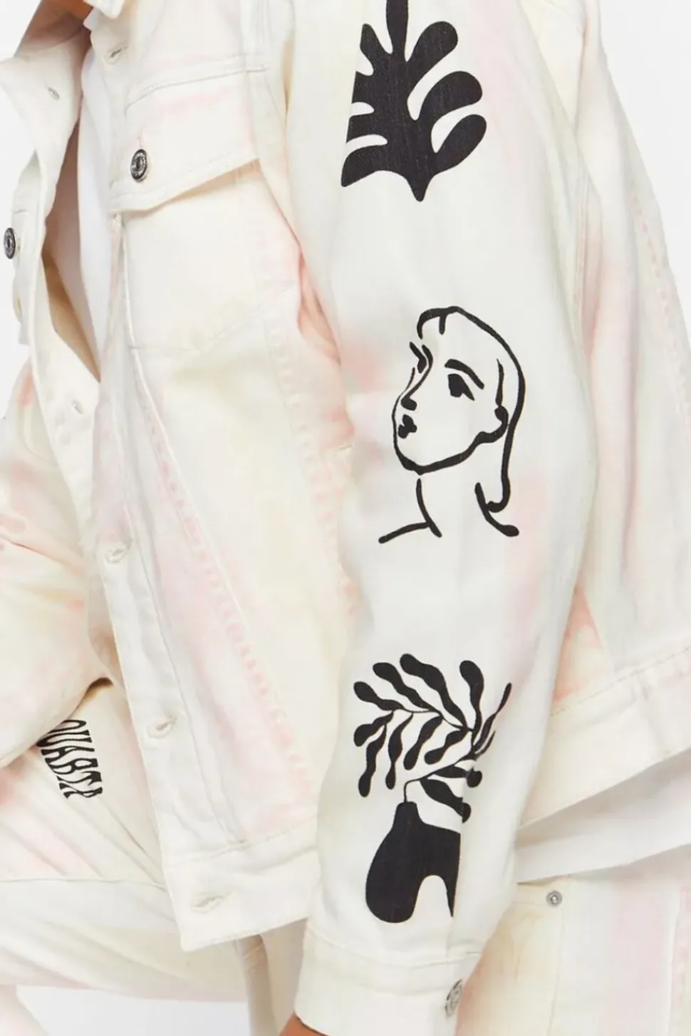 Galleria Quarta Graphic Trucker Jacket