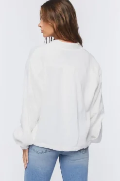 Gauze Bomber Jacket