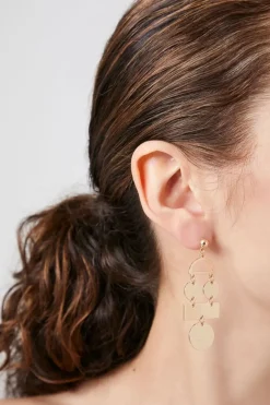 Geo Drop Earrings
