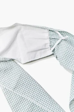 Gingham Face Mask