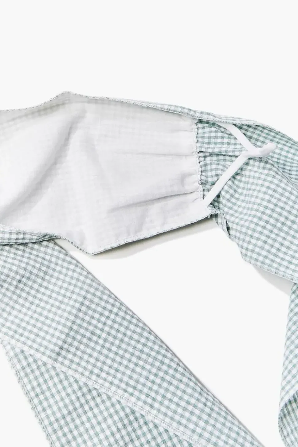 Gingham Face Mask