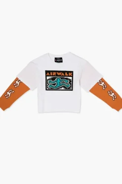Girls Airwalk Combo Tee (Kids)