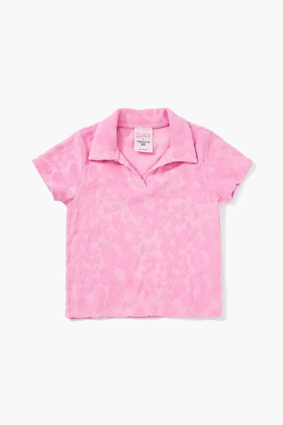 Girls Barbie® Floral Top (Kids)