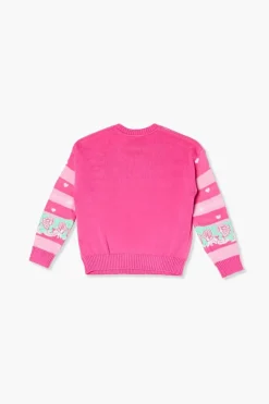 Girls Barbie Graphic Sweater (Kids)