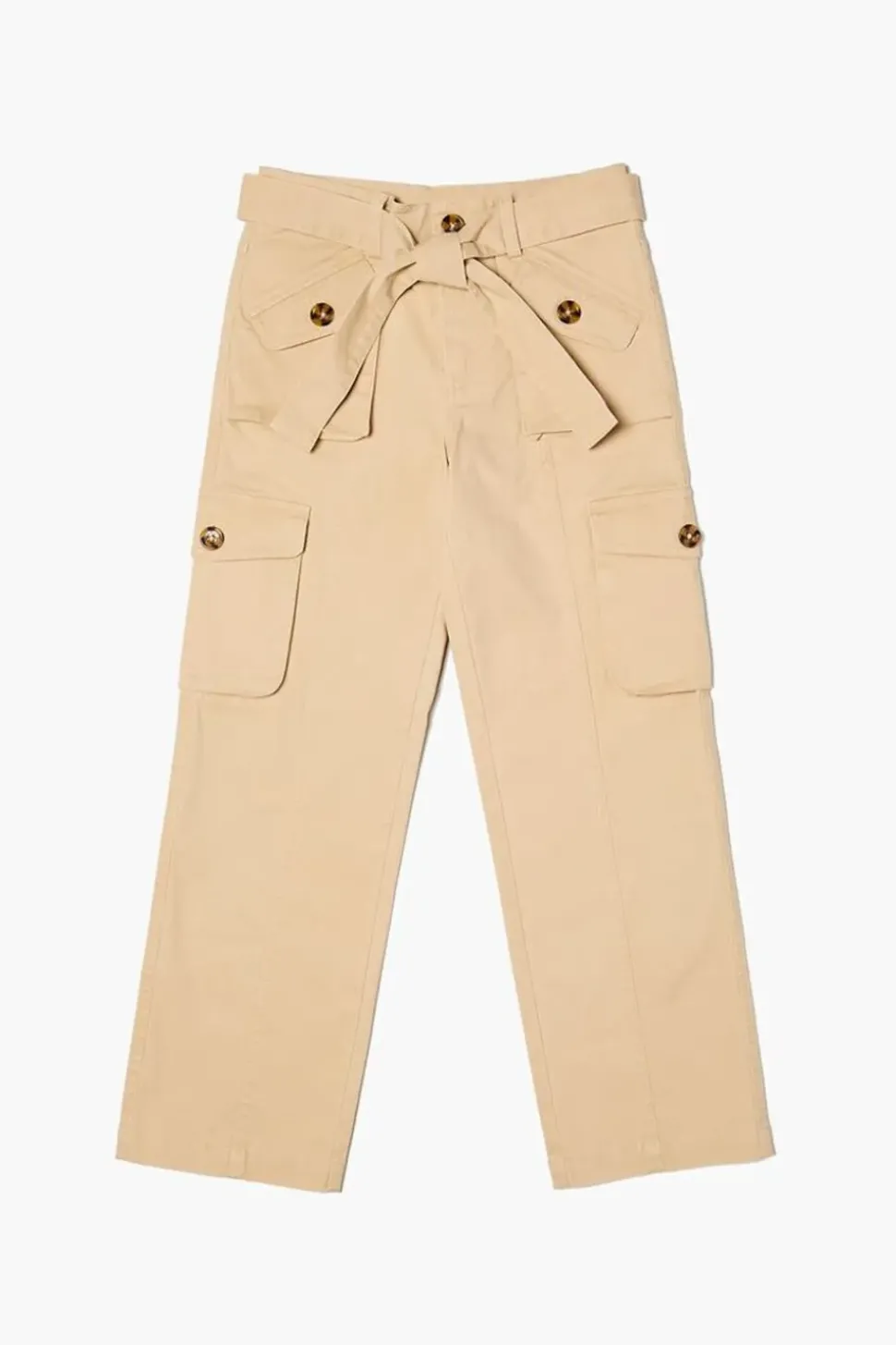 Girls Belted Cargo Pants (Kids)