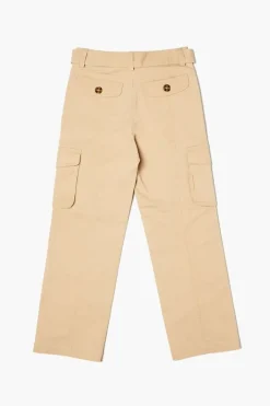 Girls Belted Cargo Pants (Kids)