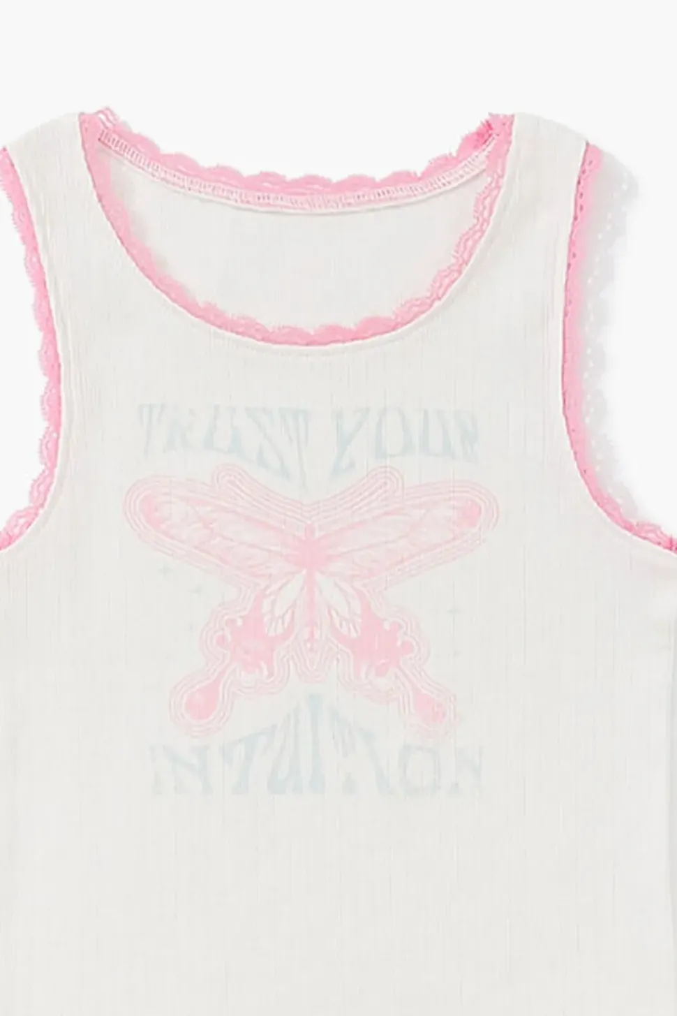 Girls Butterfly Graphic Tank Top (Kids)