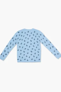 Girls Butterfly Print Cardigan Sweater (Kids)