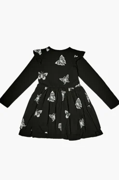Girls Butterfly Print Dress (Kids)