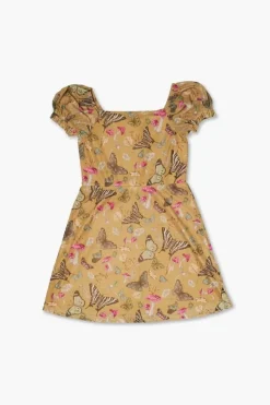 Girls Butterfly Print Dress (Kids)