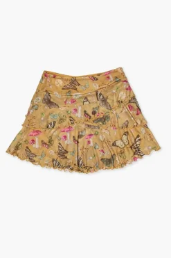Girls Butterfly Print Skirt (Kids)