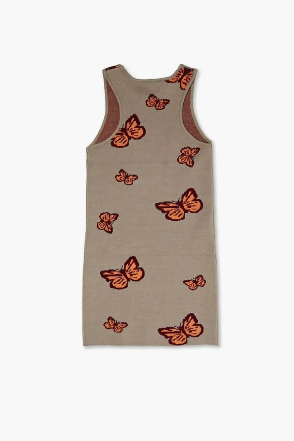 Girls Butterfly Print Sweater Dress (Kids)