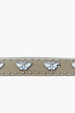 Girls Butterfly Vinyl Belt (Kids)