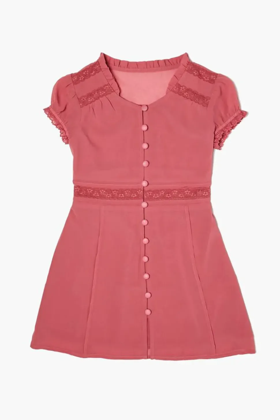 Girls Button-Front Dress (Kids)