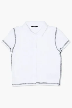 Girls Button-Front Shirt (Kids)