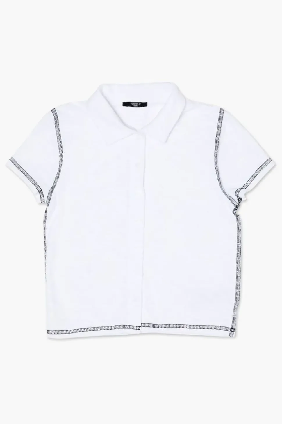 Girls Button-Front Shirt (Kids)