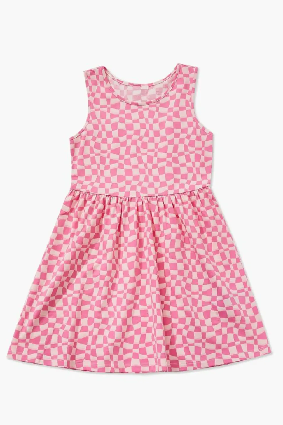 Girls Checkered A-Line Dress (Kids)