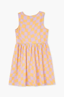 Girls Checkered Dress (Kids)