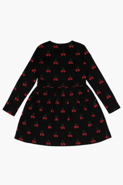 Girls Cherry Print Dress (Kids)