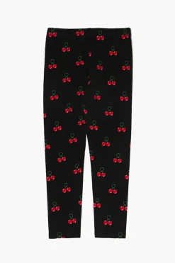 Girls Cherry Print Leggings (Kids)