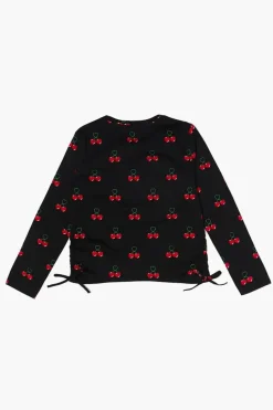 Girls Cherry Print Top (Kids)