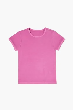 Girls Cotton-Blend Crew Tee (Kids)