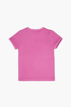Girls Cotton-Blend Crew Tee (Kids)