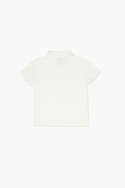 Girls Cotton-Blend Polo Shirt (Kids)