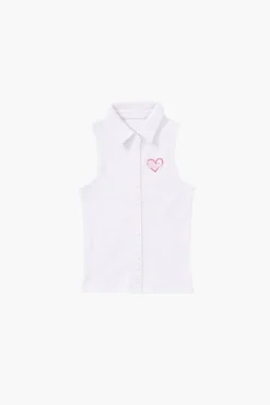 Girls Cutie Sleeveless Shirt (Kids)