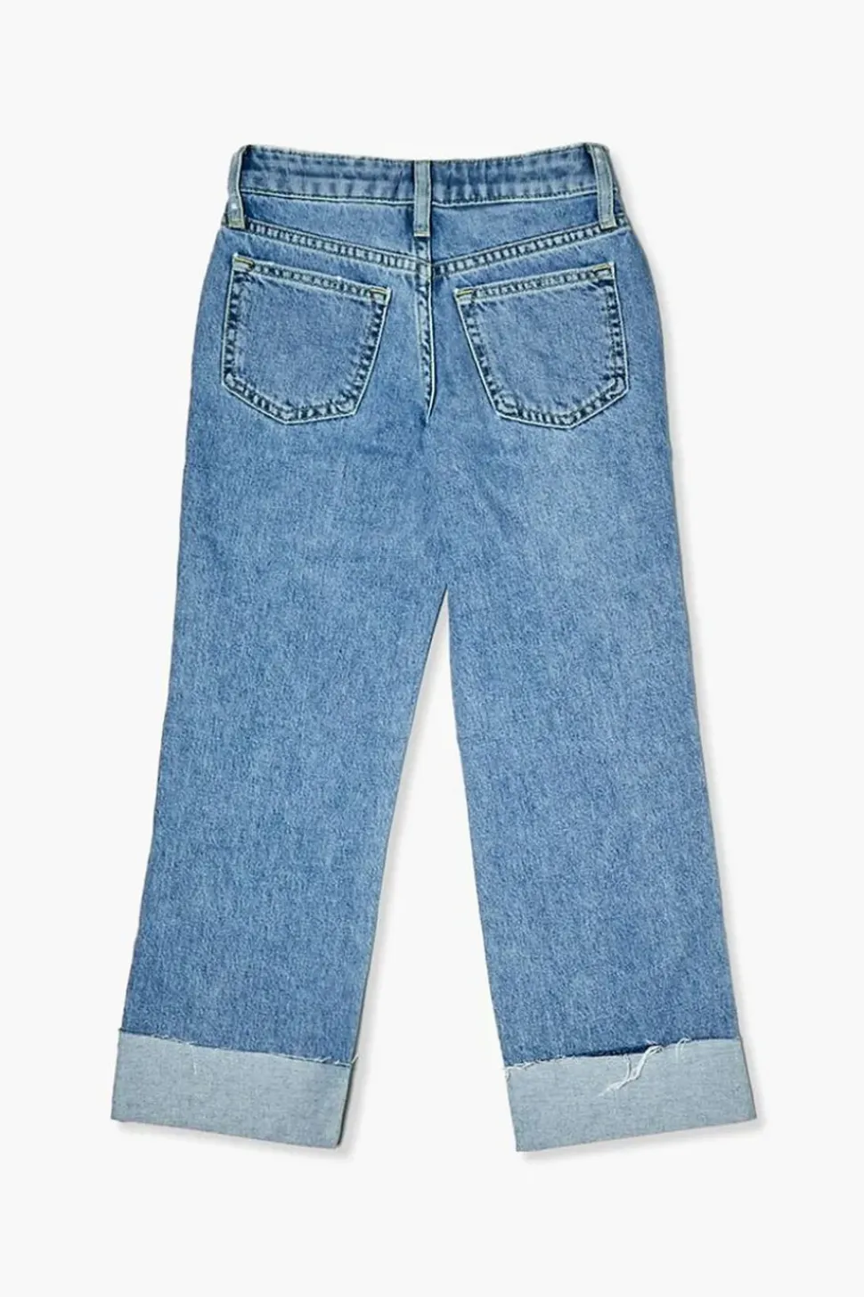 Girls Distressed Straight-Leg Jeans (Kids)